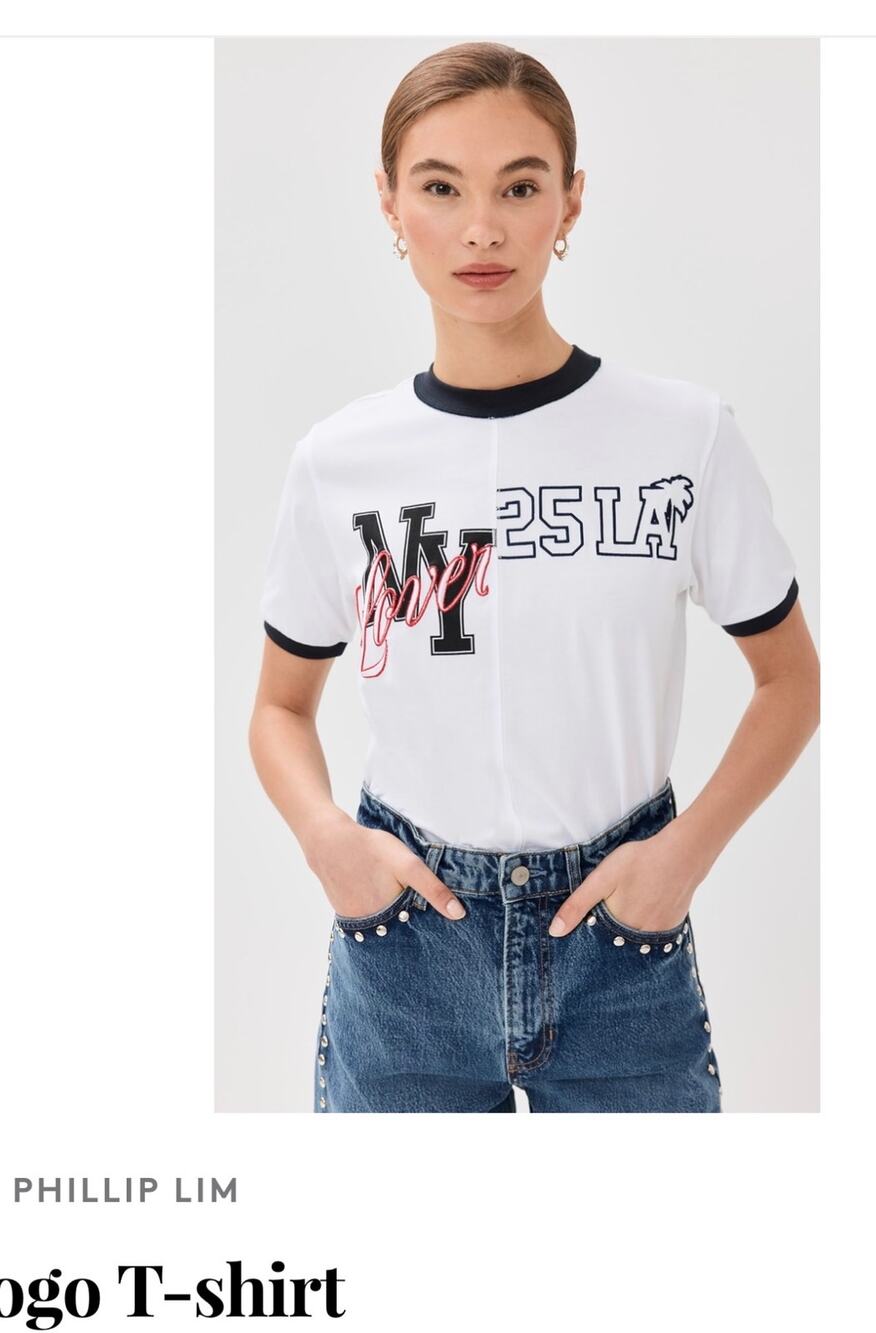 Phillip LIm  3.1 Shopbop Ringer Tee